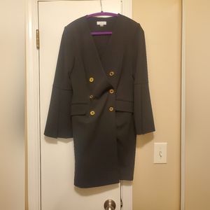 Calvin Klein Black Blazer Dress